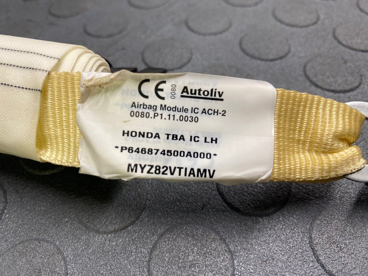 2016 2017 2018 Honda Civic Sedan LEFT Headliner Curtain Assembly Driver Side