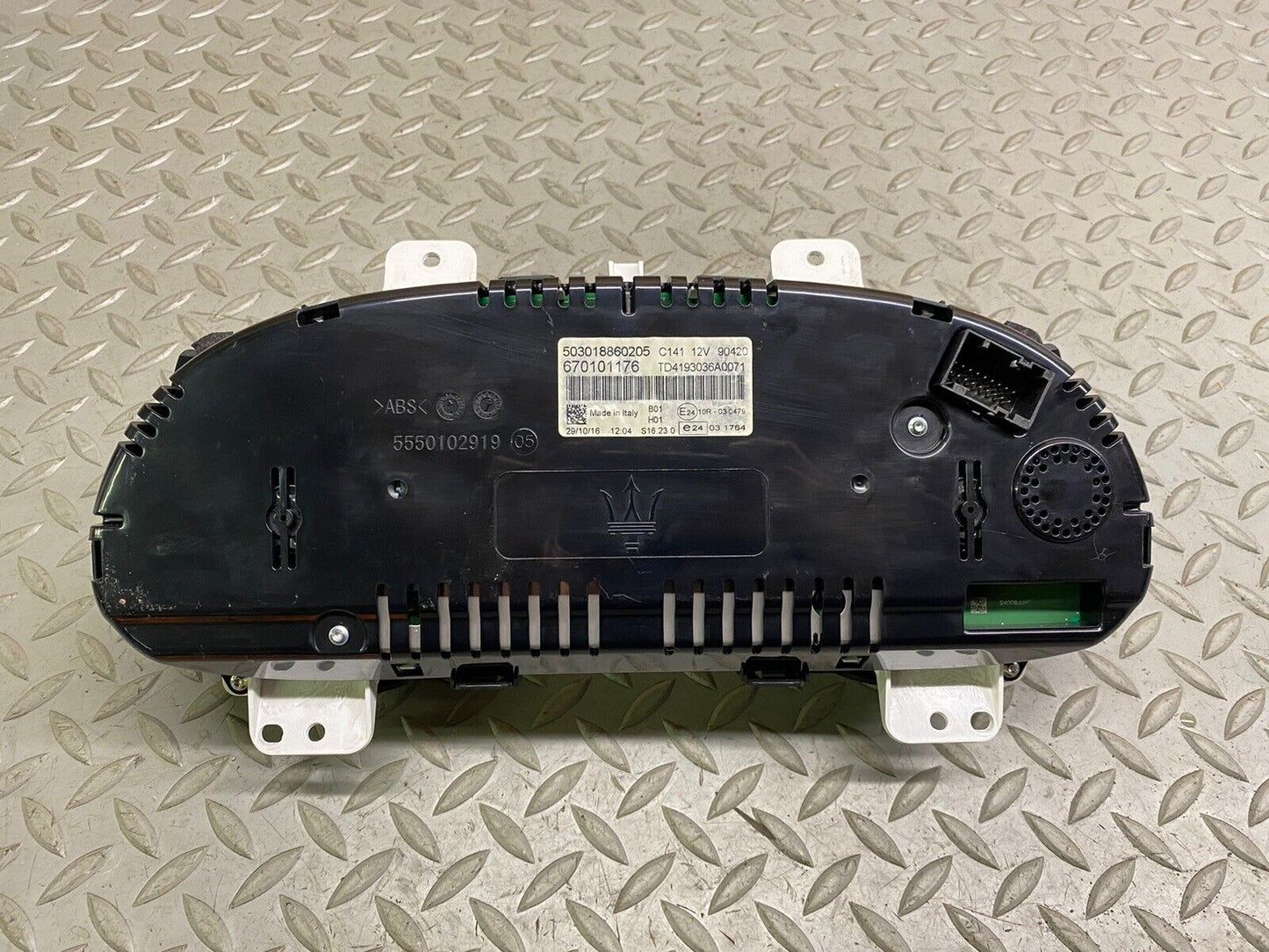 17-20 Maserati Levante M161 3.0L Instrument Gauge Cluster Speedometer TESTED 49k