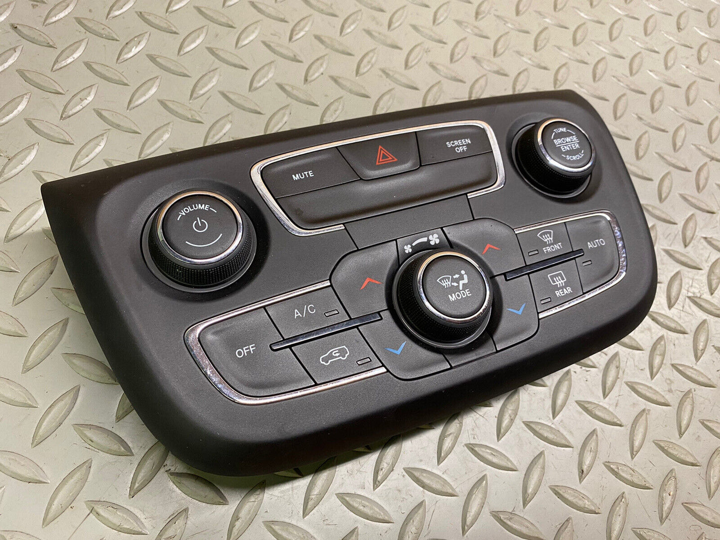 2019-2021 Jeep Compass Auto Dual Climate AC Heater Temperature Radio Control OEM