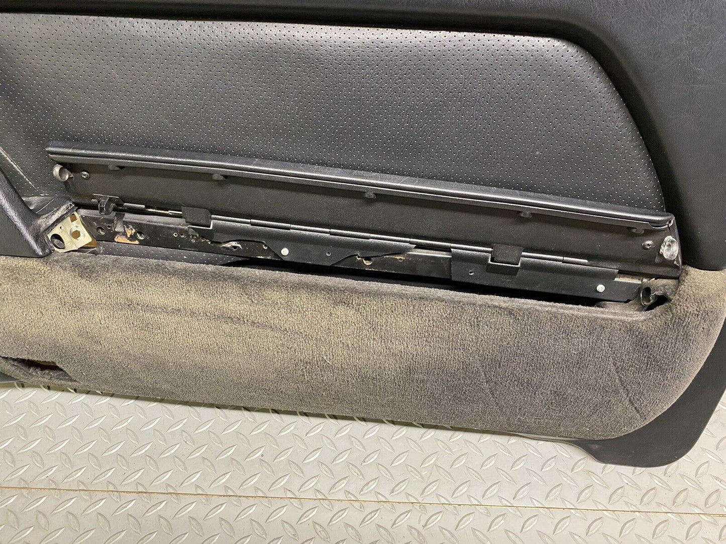 90-95 Mercedes R129 300SL 500SL Right Passenger Side Interior Door Panel Black