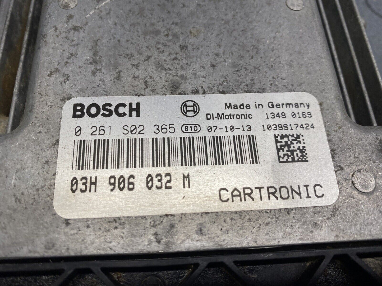 2008 PORSCHE CAYENNE 3.6 ENGINE CONTROL MODULE ECM ECU 03H906032M