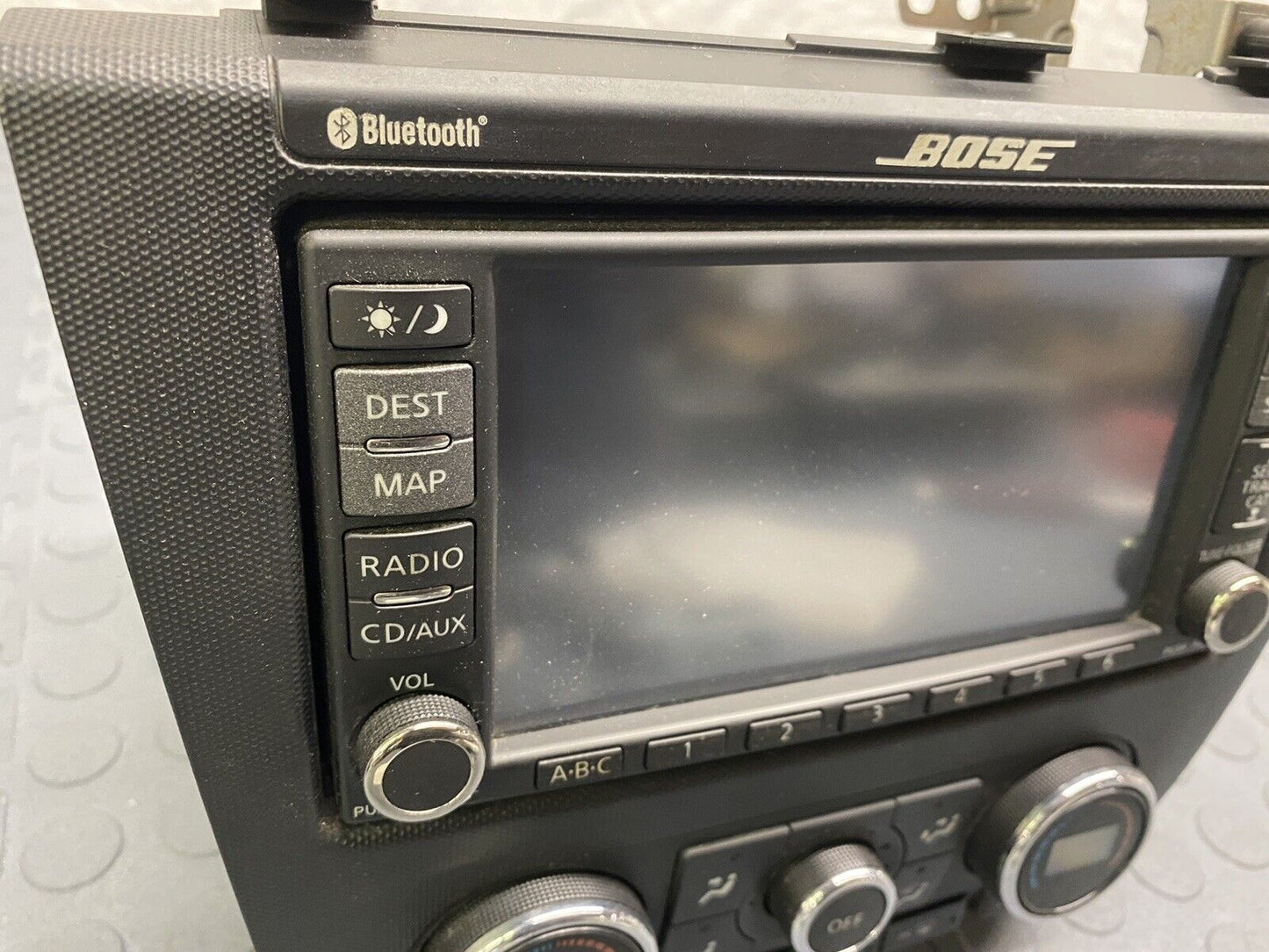 07 08 09 NISSAN ALTIMA BOSE NAVIGATION RADIO & CLIMATE CONTROL COMPLETE TESTED