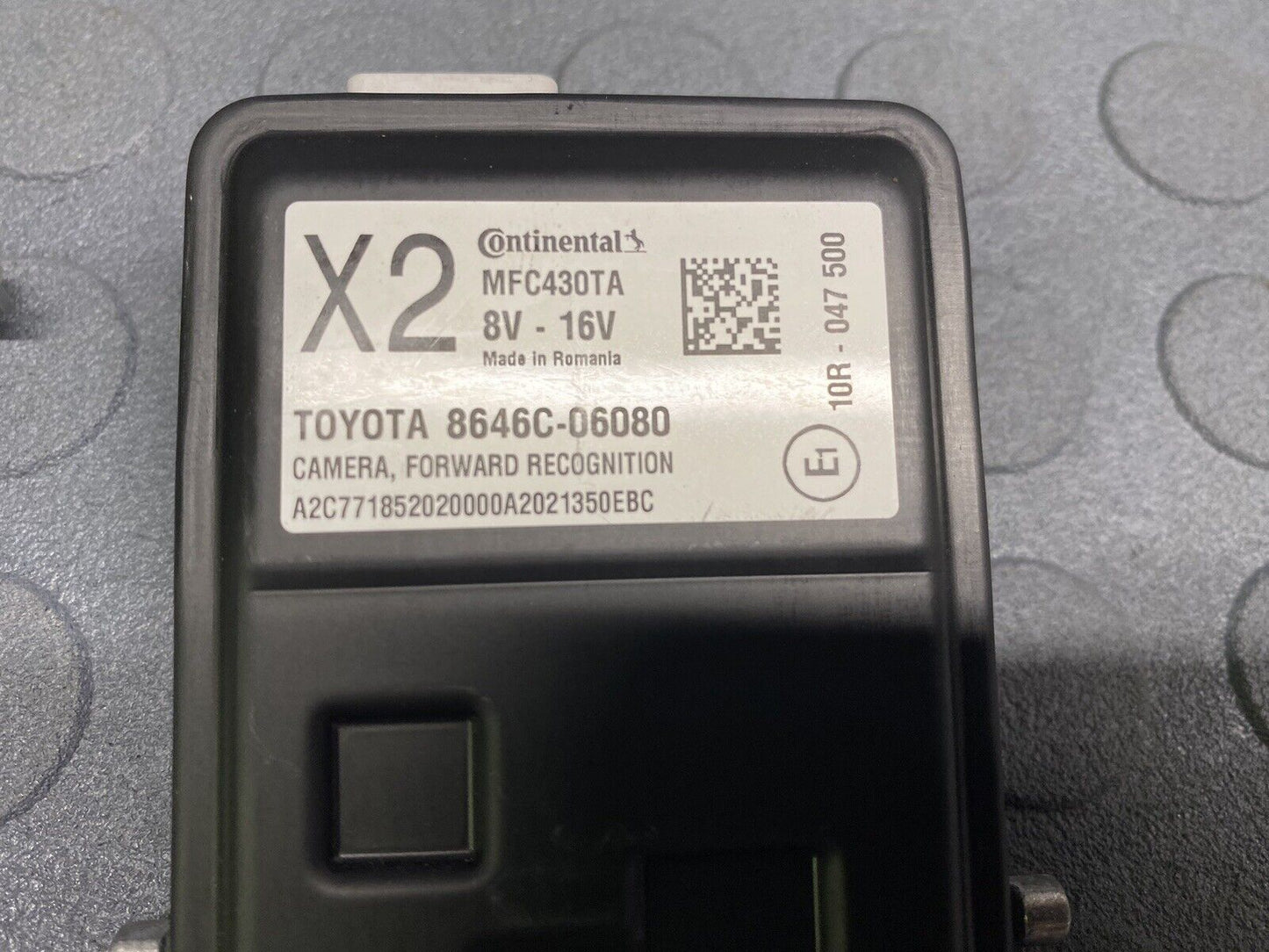 OEM 2019-2021 TOYOTA CAMRY FRONT LANE DEPARTURE CAMERA 8646C-06080