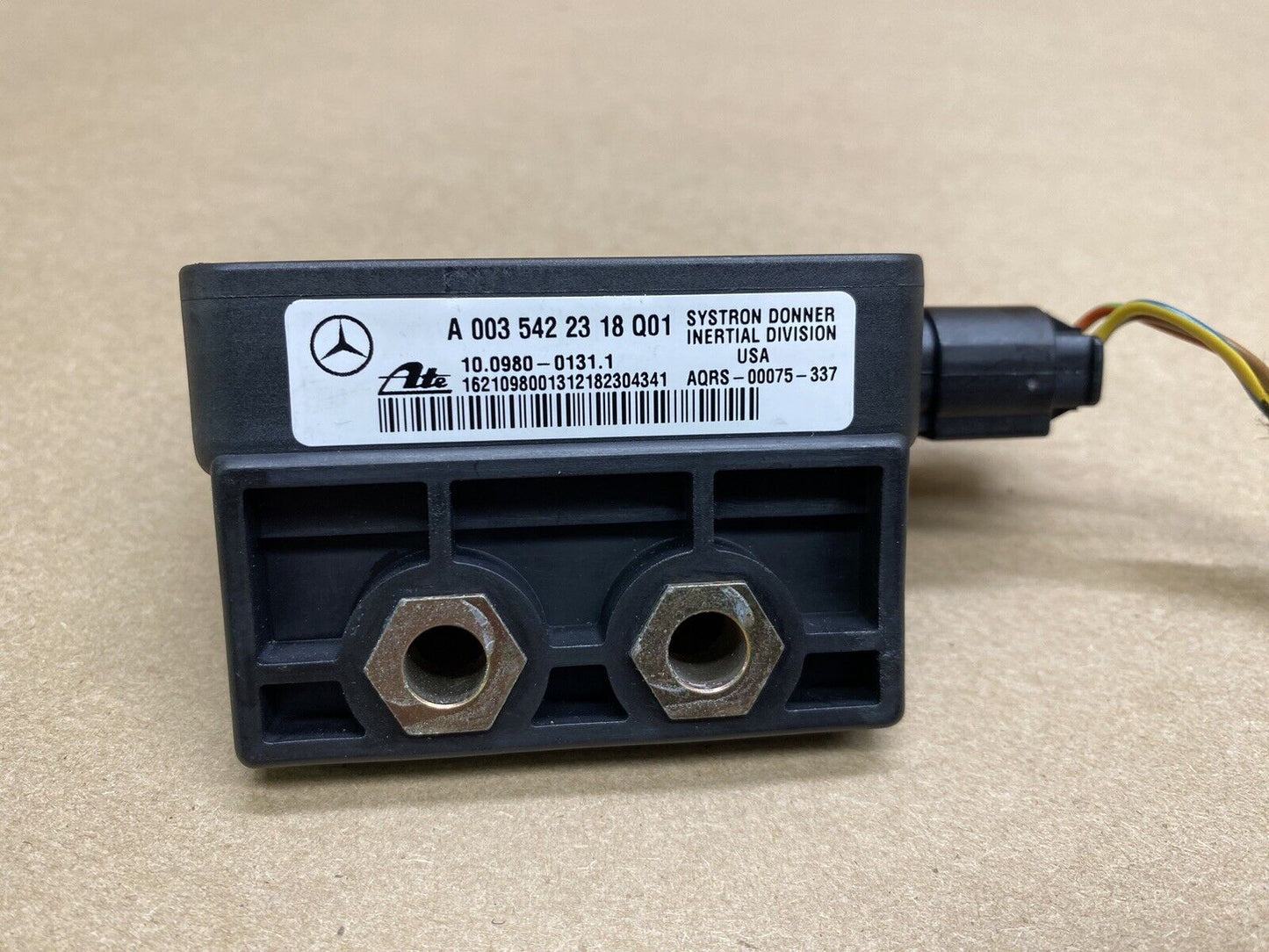CROSSFIRE SLK YAW SENSOR TURN RATE SPEED SENSOR 003 542 23 18