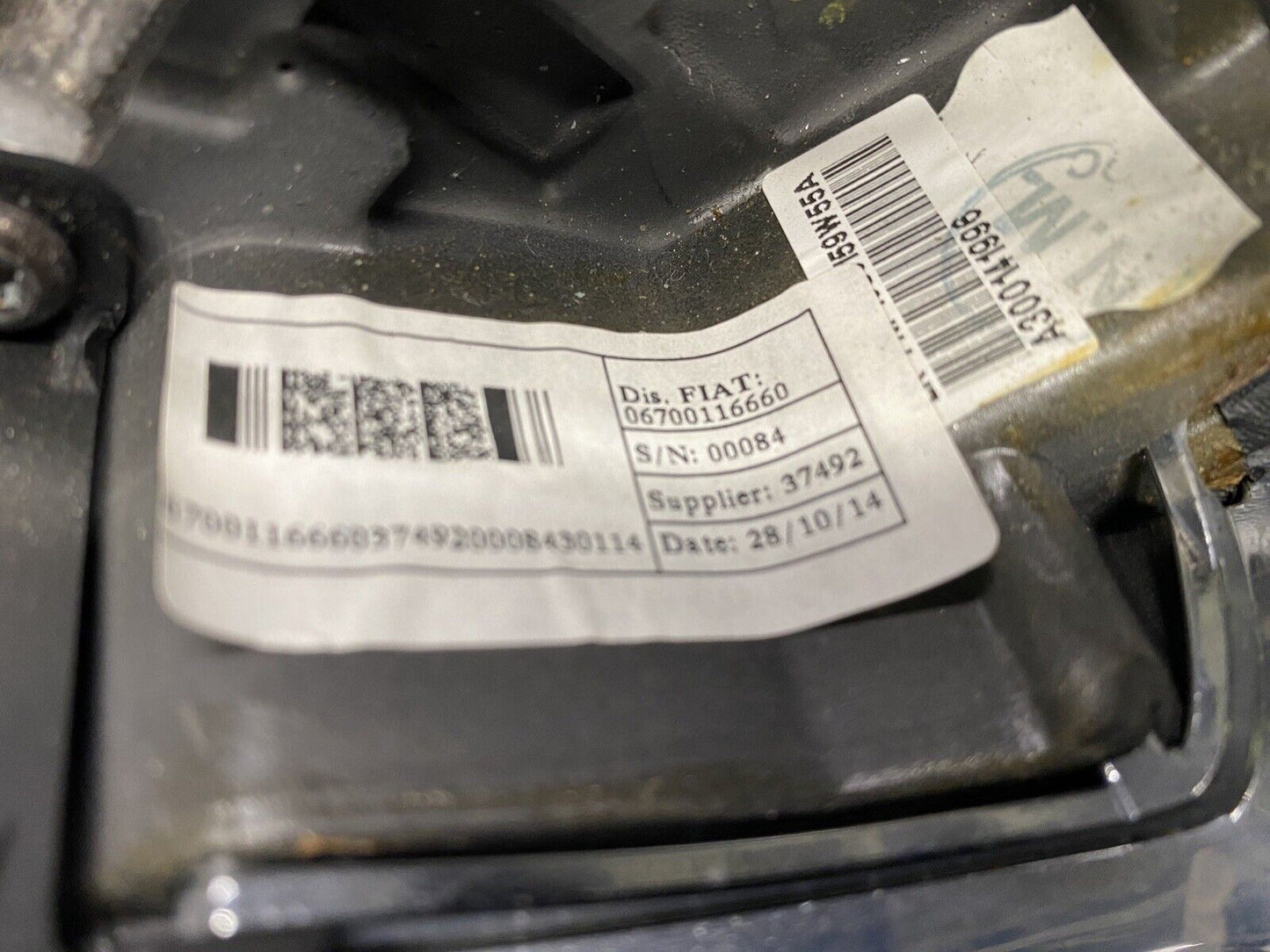 Steering Wheel Black Leather 6700116660 Maserati Ghibli Quattroporte 14-17+