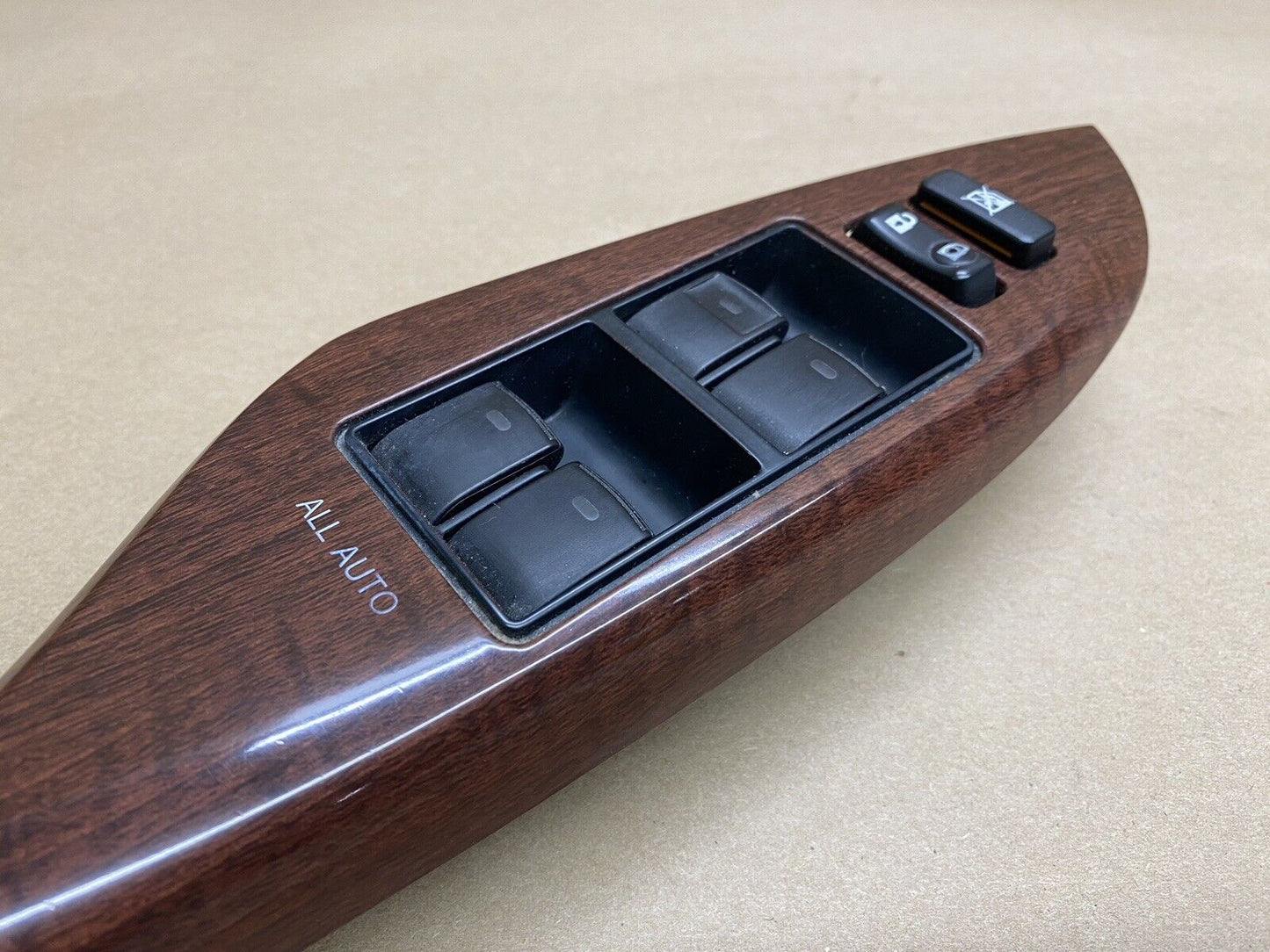 2011-2014 Toyota Sienna Driver Master Window Switch Woodgrain Wood 2012 2013