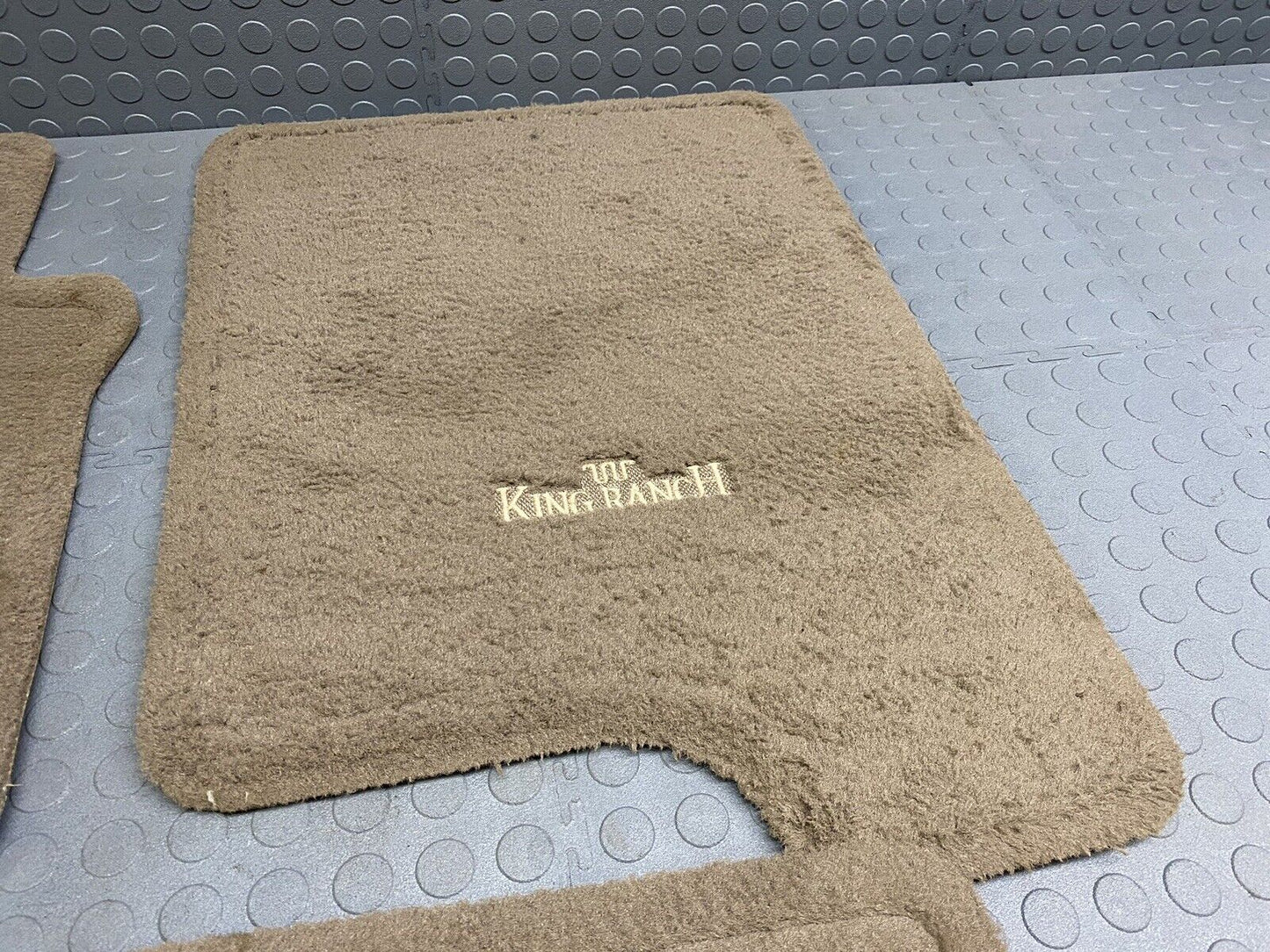 2003-2006 Ford Expedition King Ranch OEM Tan Floor Mat Mats Set