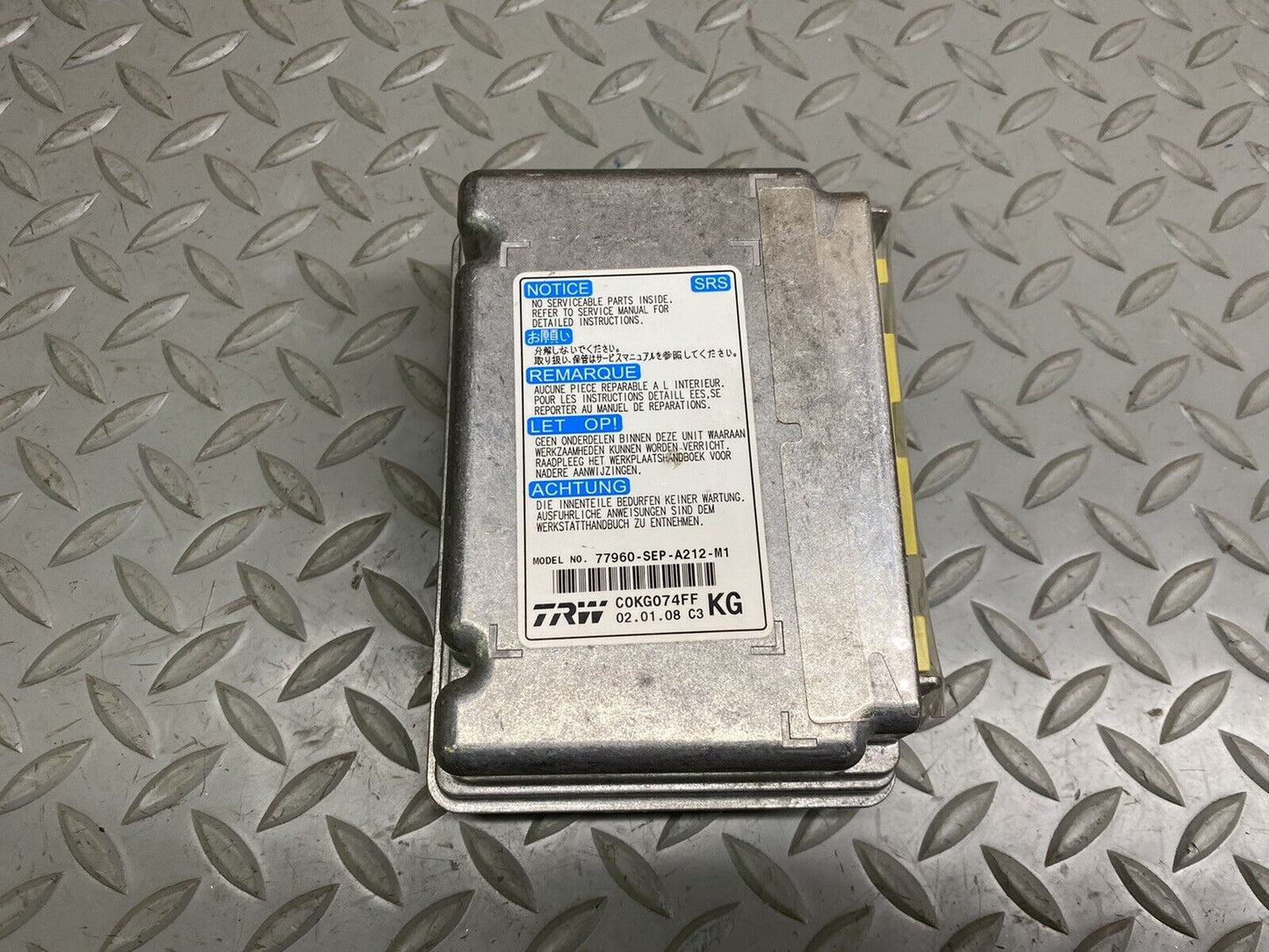 07-08 07 08 Acura TL Control Module 77960-SEP-A212-M1