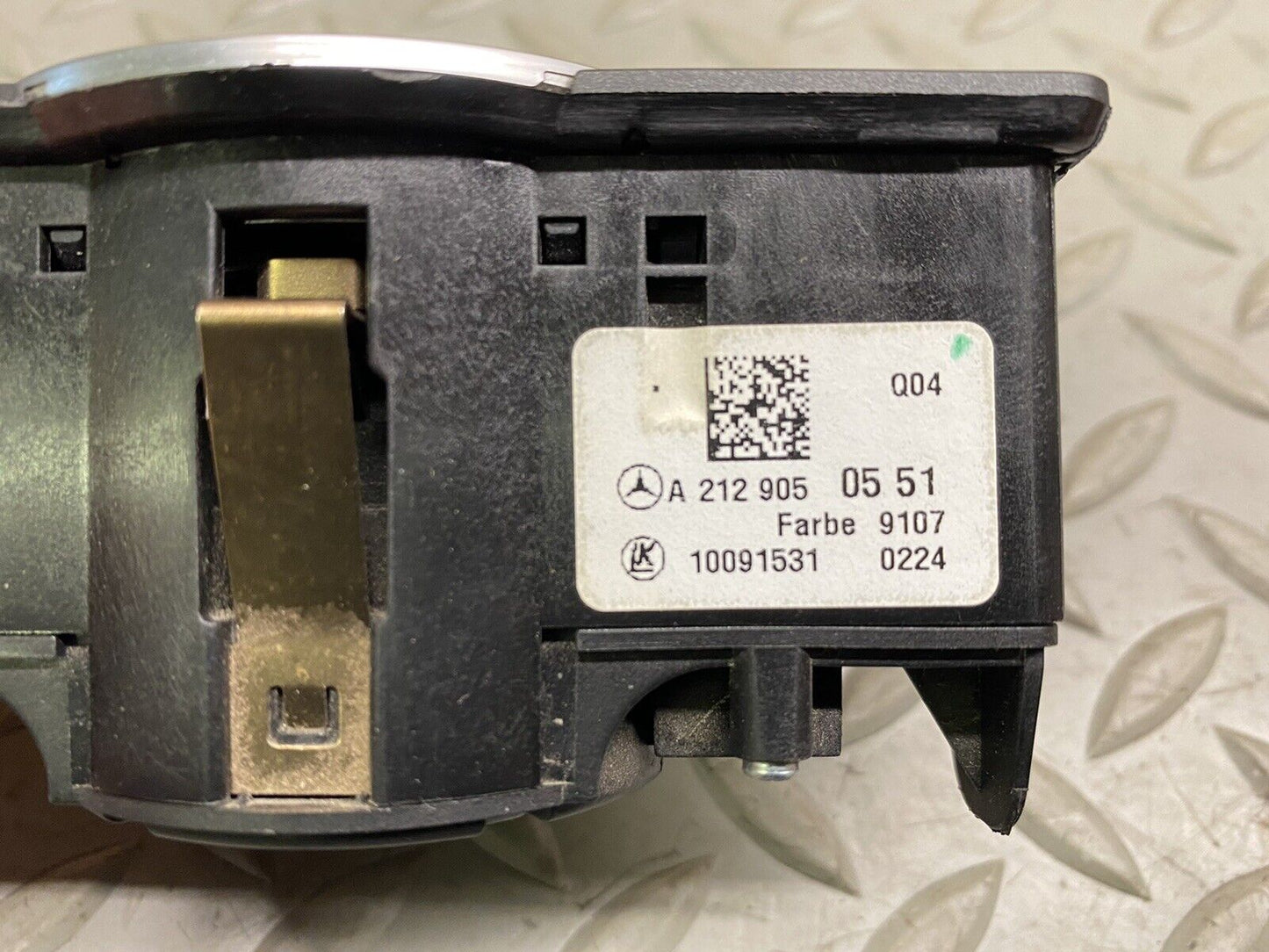 08-18 Mercedes Headlight Fog Light Switch Headlamp Control A2129050551
