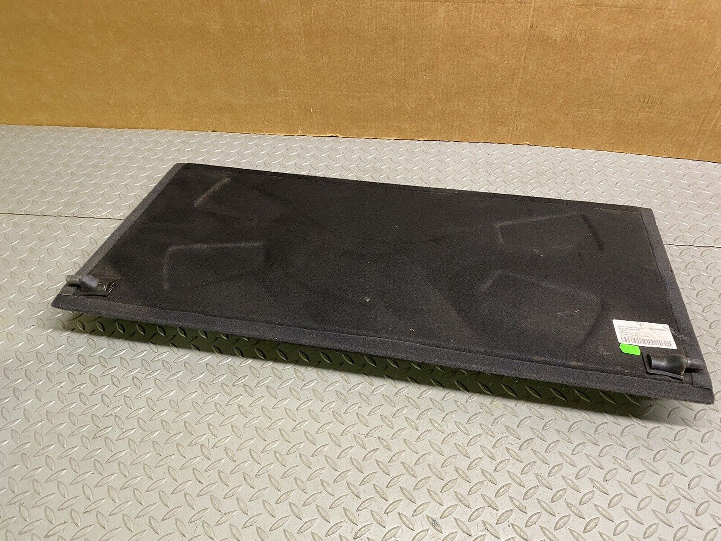 15-22 PORSCHE MACAN OEM REAR CARGO FLOOR SPARE TIRE CARPET MAT PANEL COVER BLACK