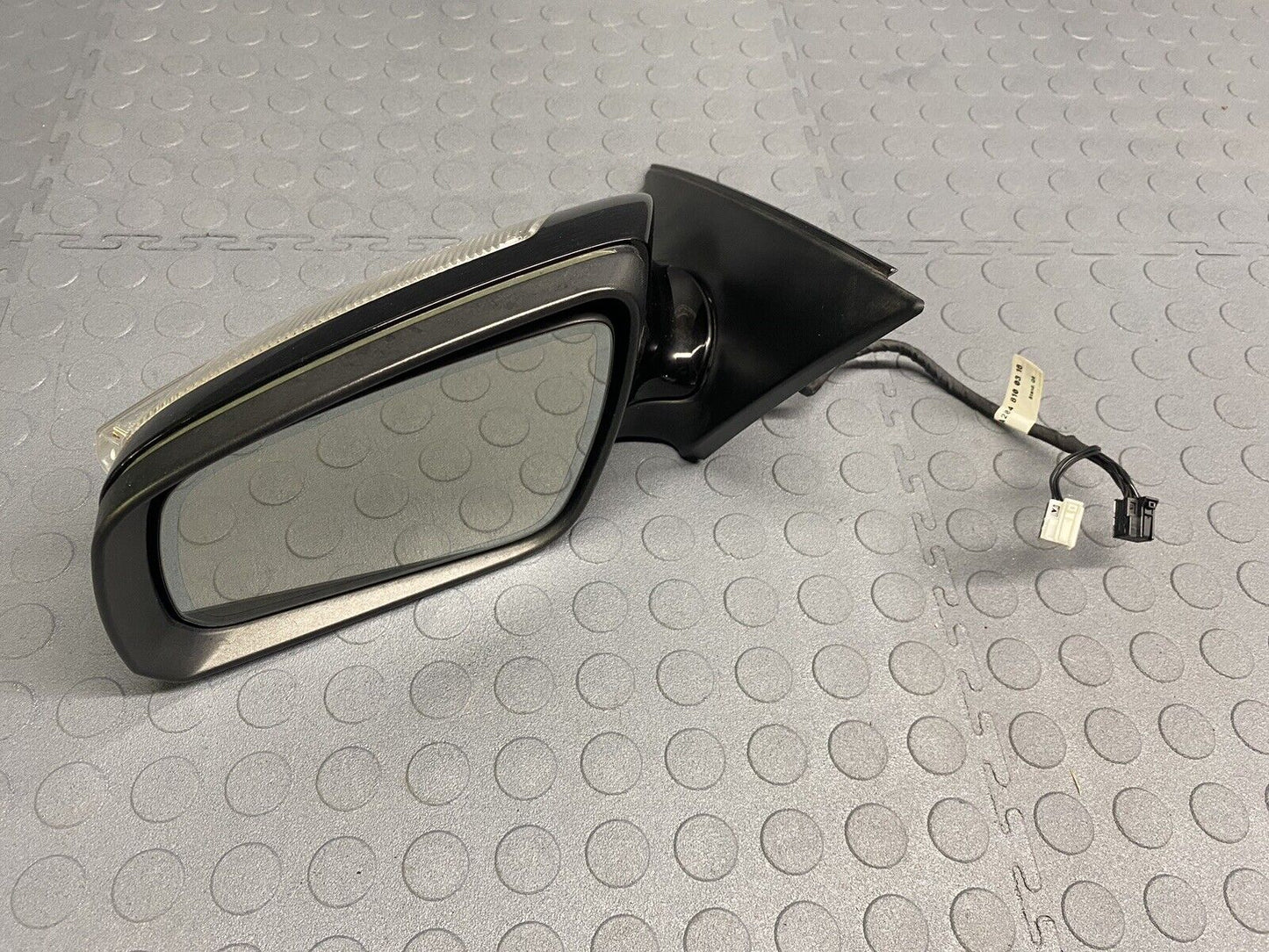 2008 2009 Mercedes W204 C300 C350 C63 Side Mirror Driver Door Left BLACK OEM