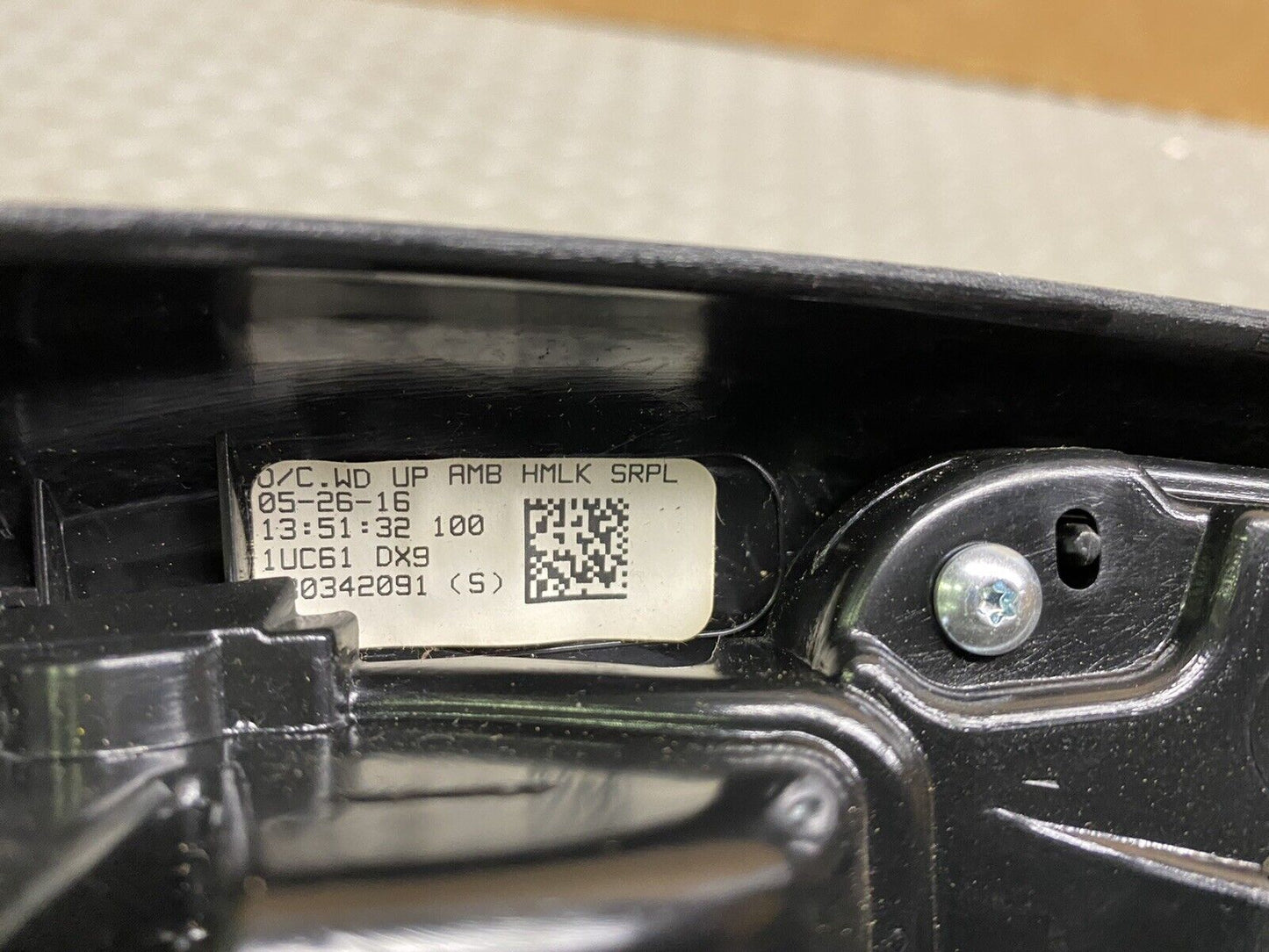 DODGE DURANGO ROOF OVERHEAD CONSOLE DOME LIGHT LAMP SWITCH OEM 2014 - 2020ðŸ’