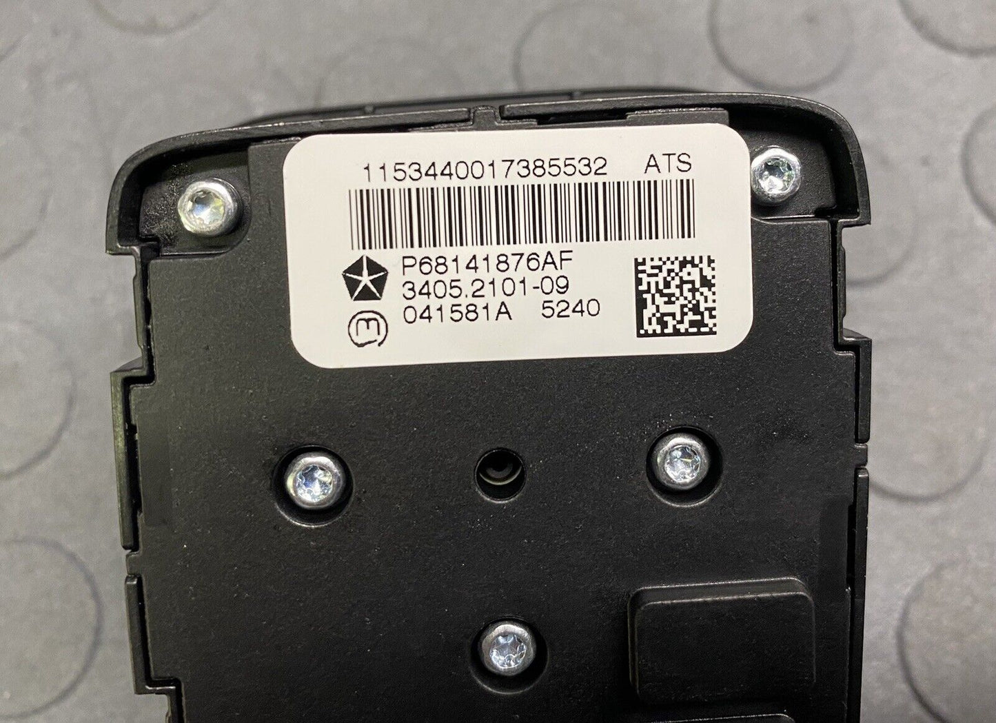 OEM Traction Control Select Switch 14-19 Jeep Cherokee KL 68141876AF