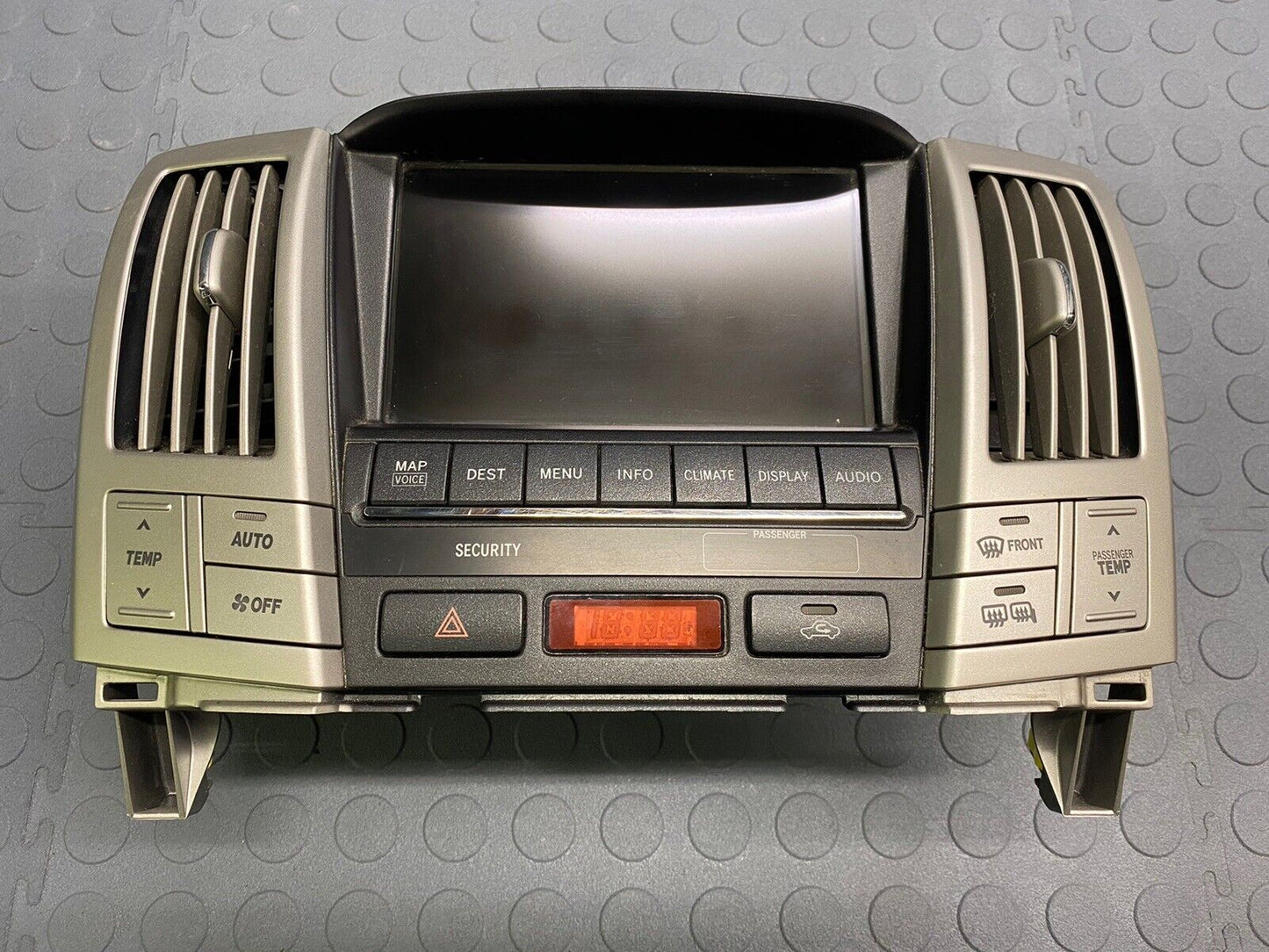 06 07 08 09 Lexus RX400h Navigation Screen Radio Climate Control 86110-48500