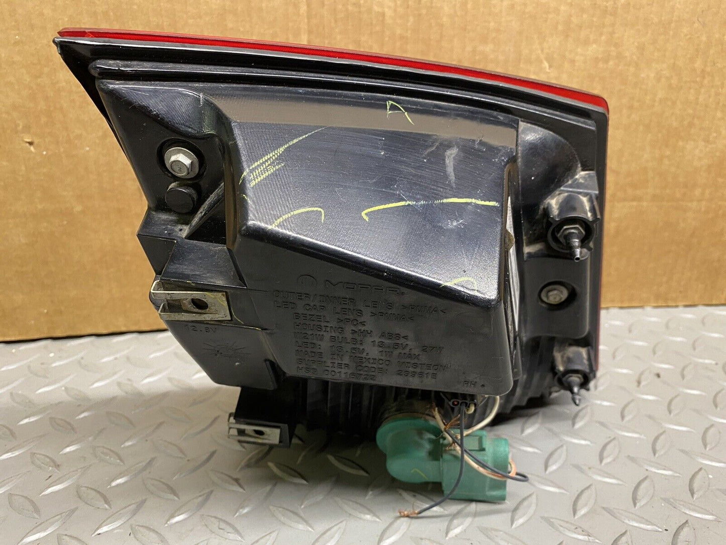 11-19 Dodge Journey Passenger Tail light Inner LED ✅TESTED✅ OEM