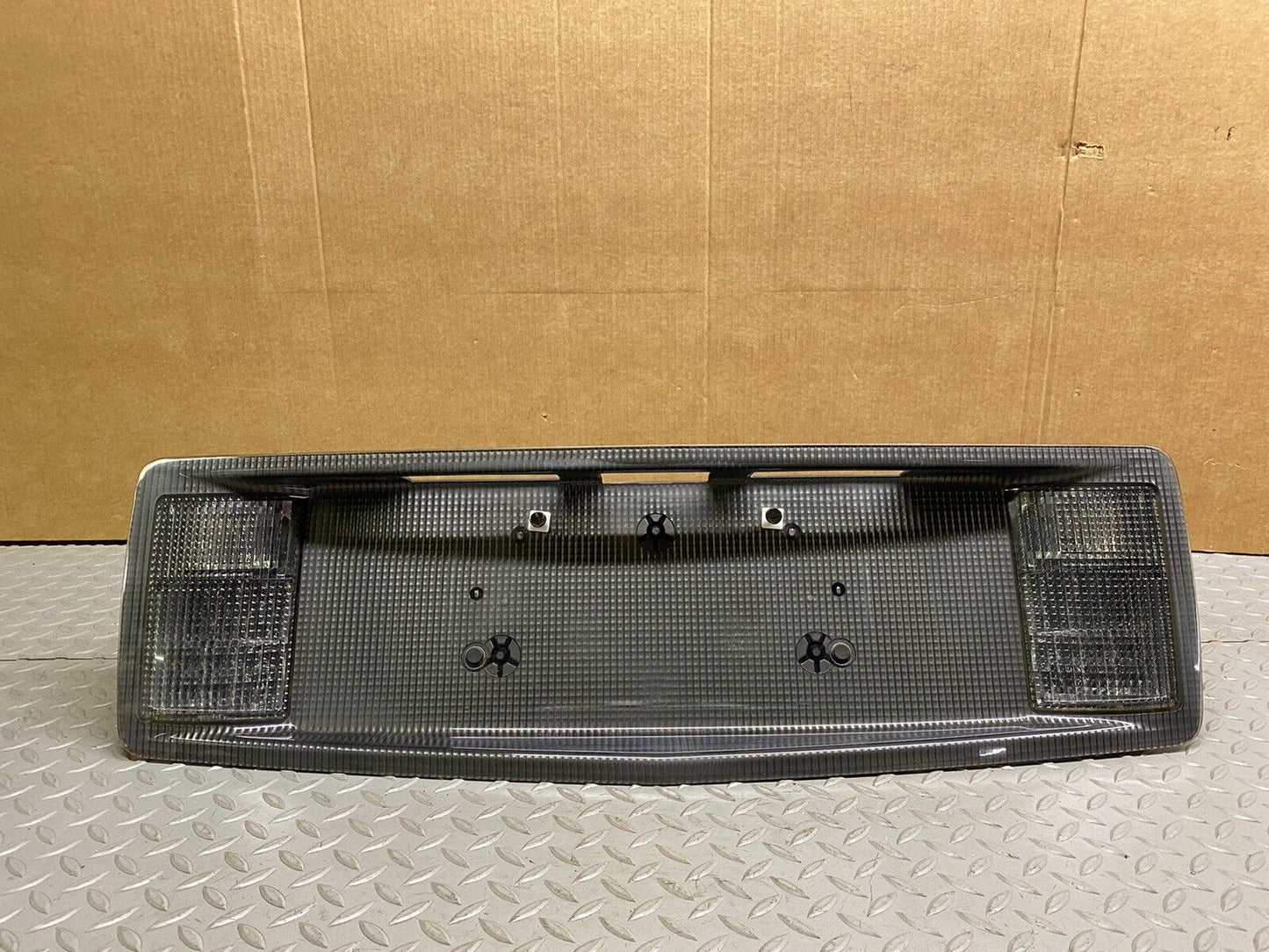 04-09 Cadillac XLR Trunk Tail Finish Panel Applique With Reverse Backup Lights