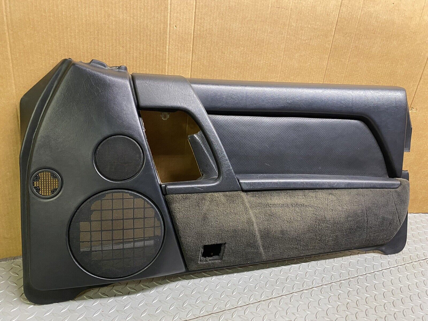 90-95 Mercedes R129 300SL 500SL Right Passenger Side Interior Door Panel Black