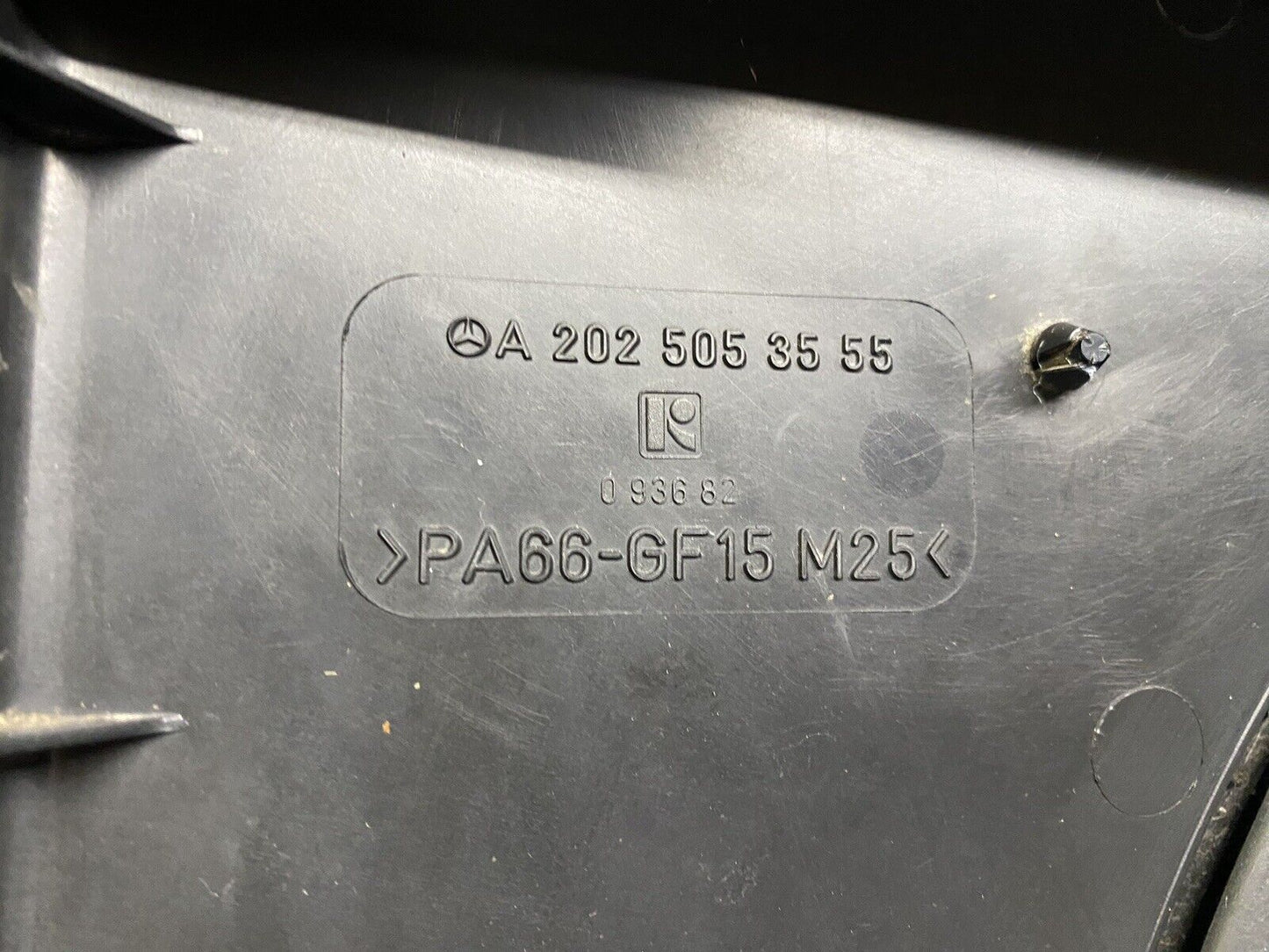 97-04 Mercedes R170 SLK230 C230 Engine Cooling Radiator Fan Motor Assembly OEM