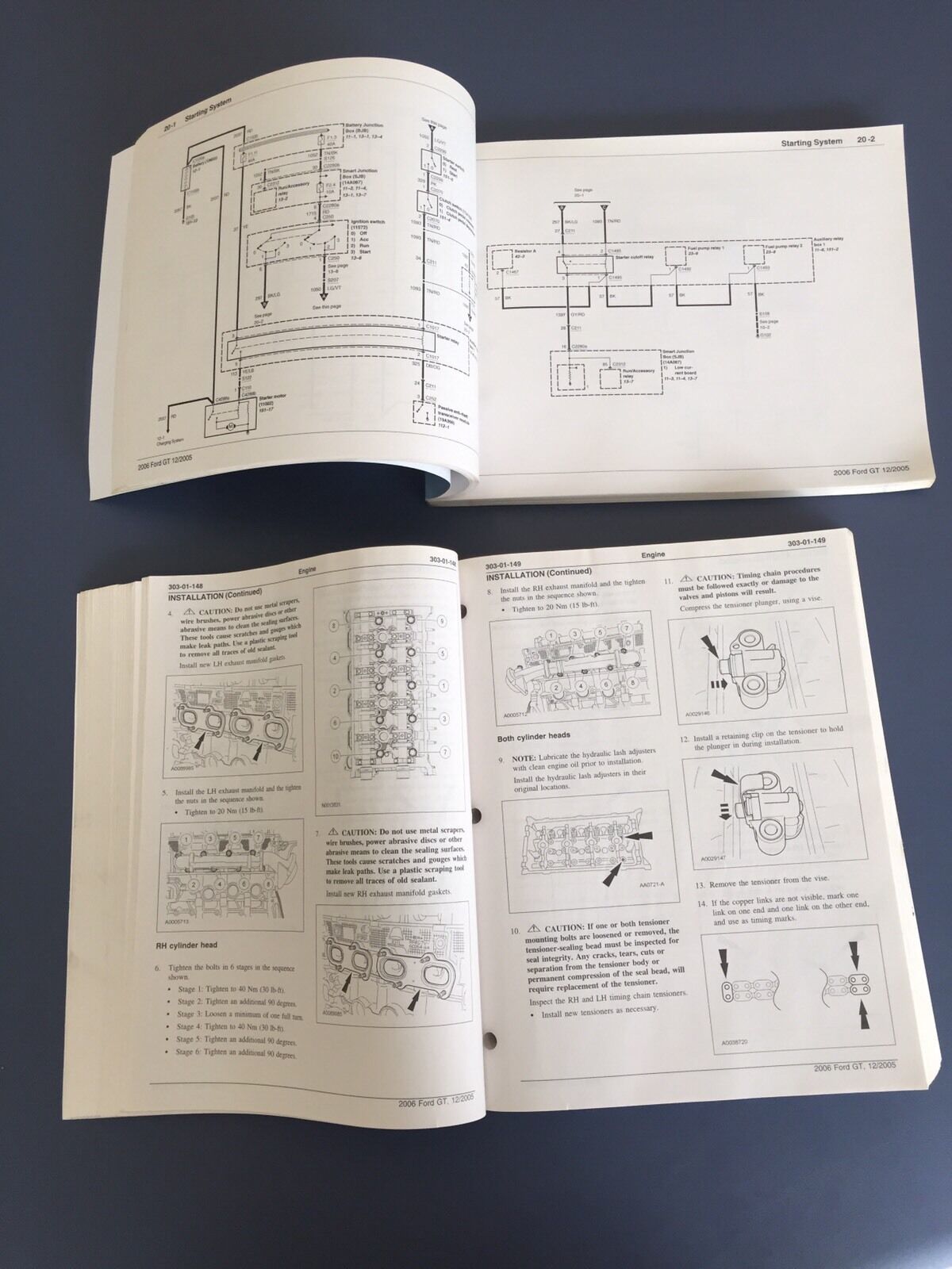 2006 Ford GT Service Manual & Wiring Diagram Workshop EWD Official Book set