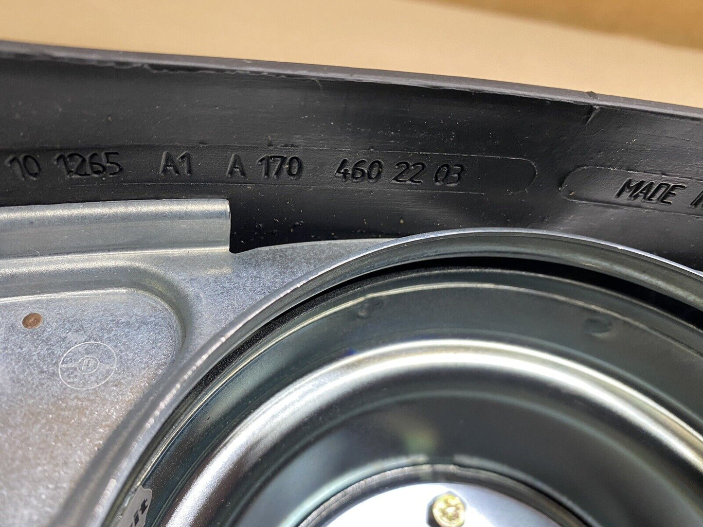 01-04 Mercedes R170 SLK230 SLK320 Driver Steering Wheel Anthracite Leather MINT!