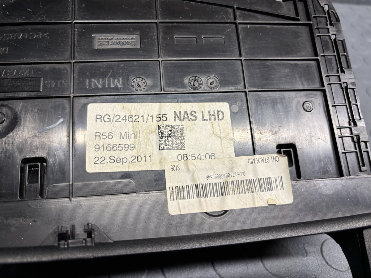 07-12 R56 MINI Cooper Right Dash Glovebox Hidden Storage Compartment