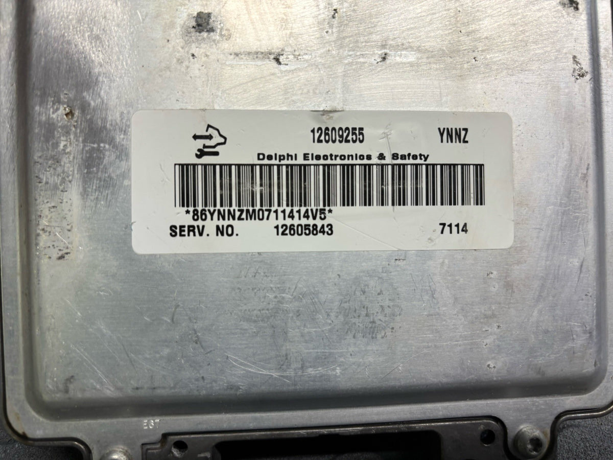 2007 Envoy Denali Impala SS 5.3L Engine Computer ECM PCM 12605843 12609255 YNNZ