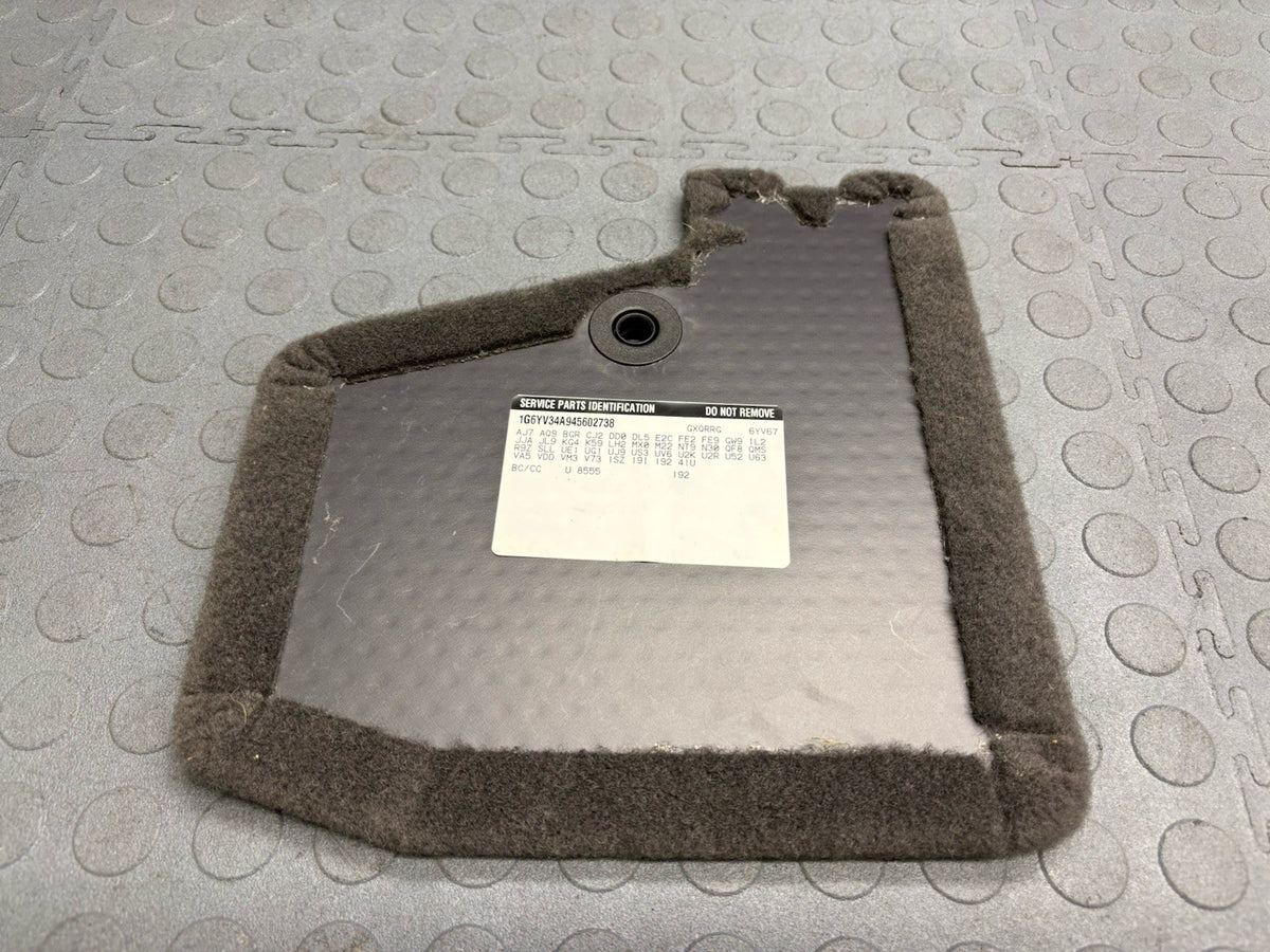 04-09 Cadillac XLR Rear Trunk Lid Right Passenger Side Cover Panel OEM
