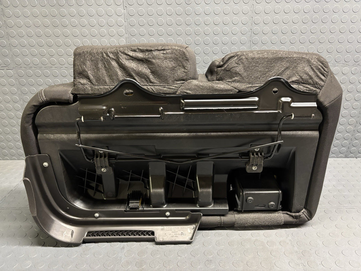 06-10 HUMMER H3 REAR LEFT SIDE DRIVER SEAT LOWER CUSHION BOTTOM BLACK CLOTH NICE