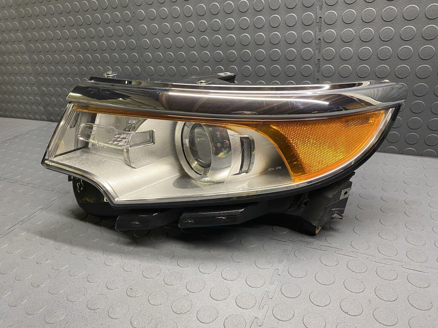 11-14 FORD EDGE LEFT DRIVER SIDE HEADLIGHT LAMP HID XENON OEM COMPLETE CLEAN