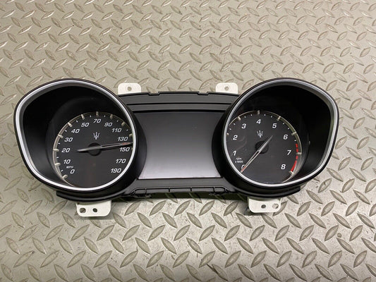 17-20 Maserati Levante M161 3.0L Instrument Gauge Cluster Speedometer TESTED 49k