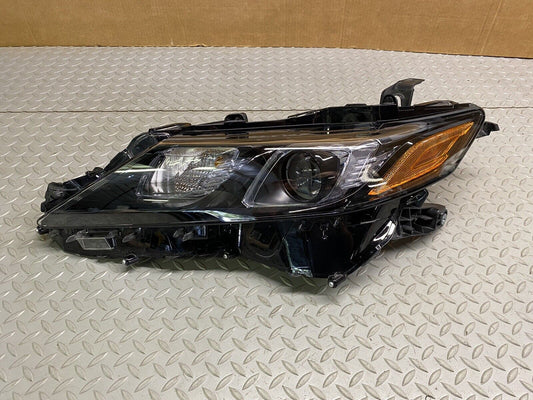 2019-2022 OEM Toyota Camry Headlight LEFT LED Black Bezel Headlight NO DAMAGE!!!