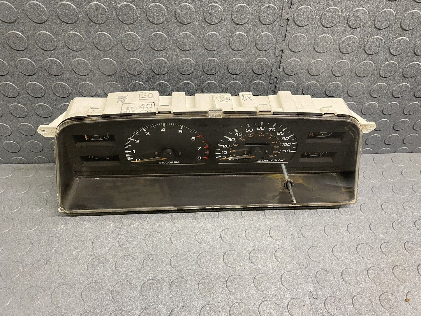 89-91 Toyota Pickup 4Runner 3.0L MT Instrument Gauge Cluster Speedometer 258k