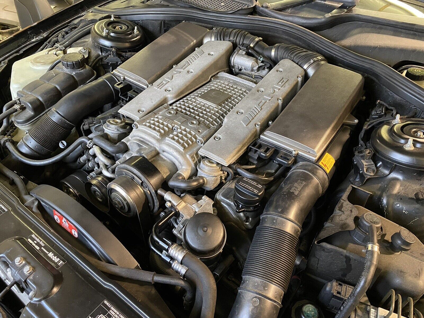 2003 MERCEDES S55 AMG SUPERCHARGED ENGINE M113K 5.4L COMPLETE MOTOR VIDEO!