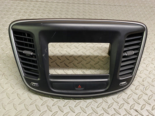 OEM 2015 - 2017 Chrysler 200 Radio Screen Bezel Center Dash Trim Vent Base VP2