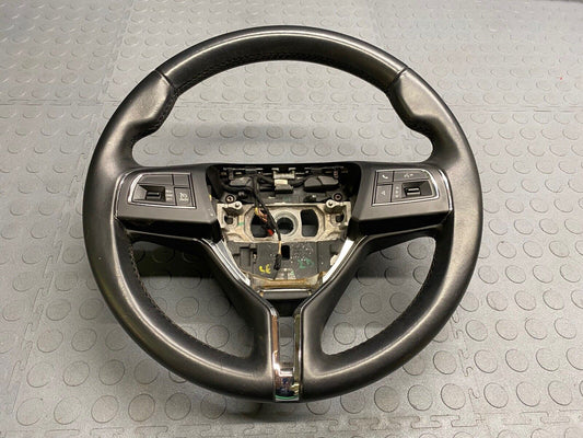 Steering Wheel Black Leather 6700116660 Maserati Ghibli Quattroporte 14-17+