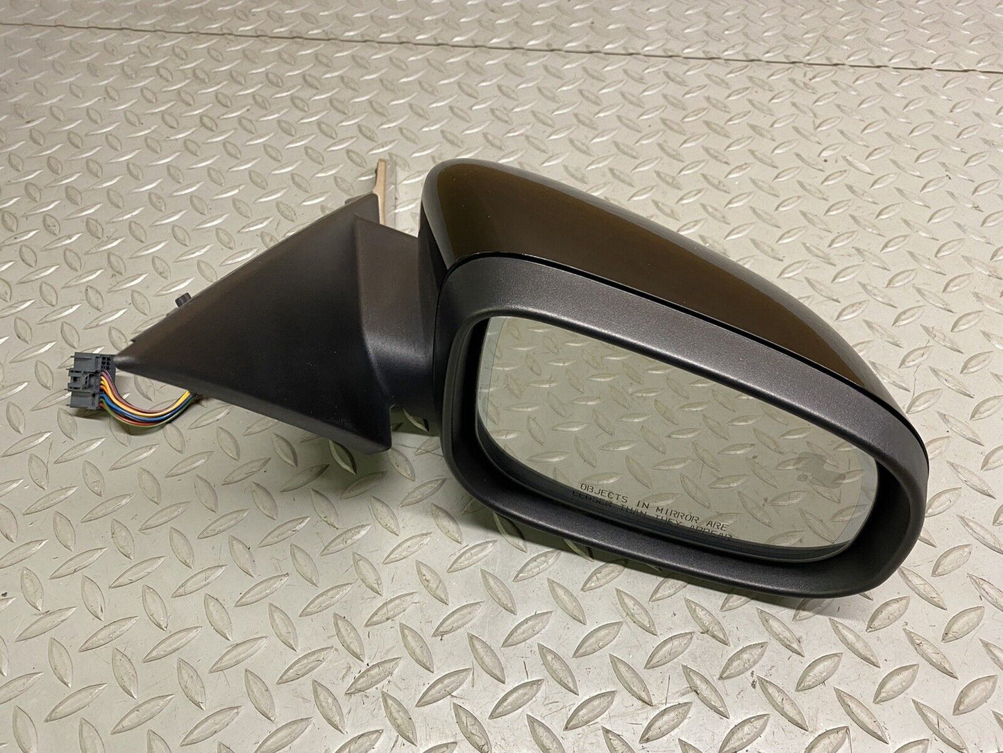 JAGUAR XF XFR PASSENGER RIGHT DOOR MIRROR BLACK W/BLIND SPOT OEM 09-15