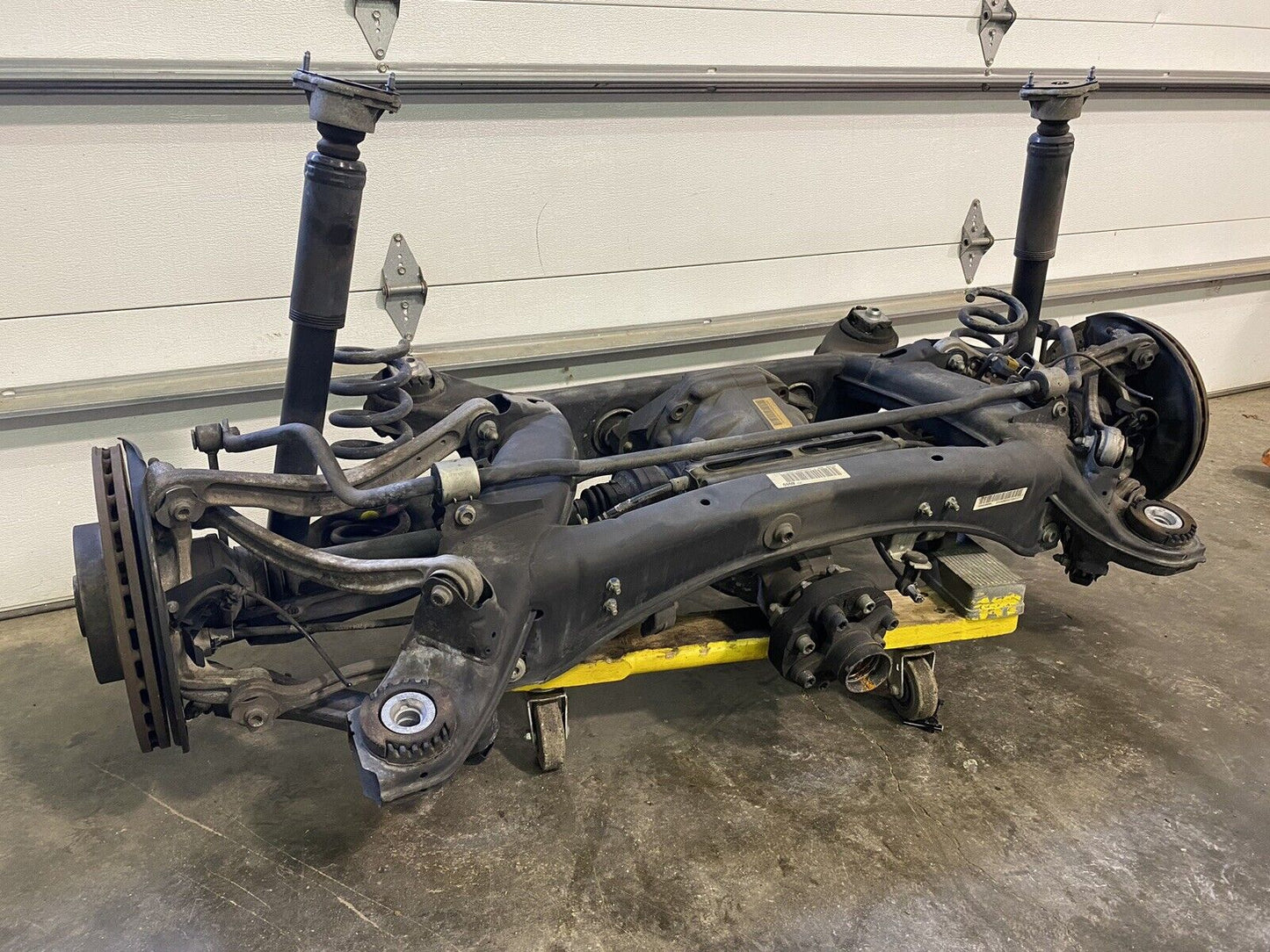 08-14 Mercedes W204 C63 AMG Rear Subframe COMPLETE Differential Suspension NICE!