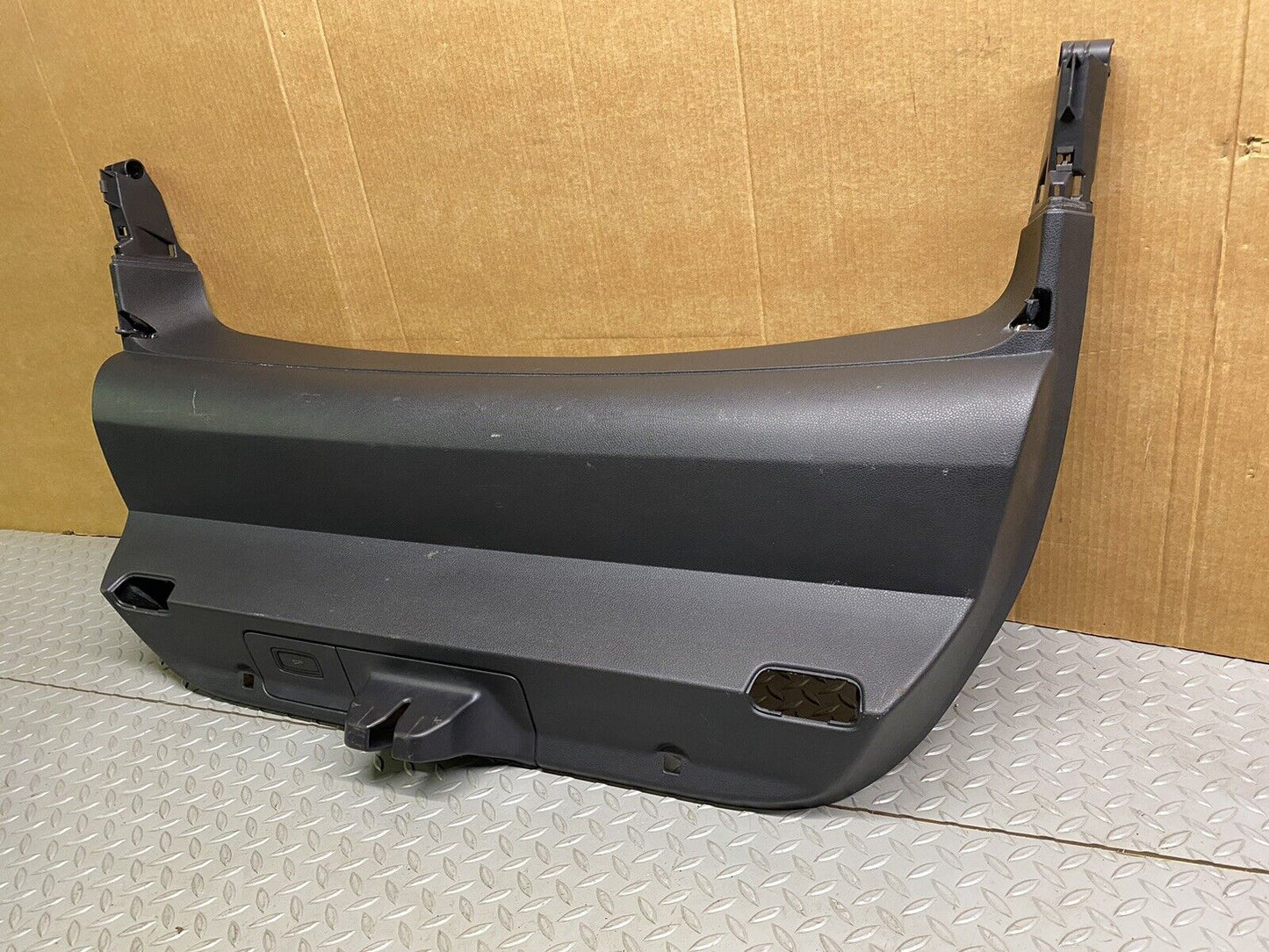 2010-2016 PORSCHE PANAMERA TRUNK LID INTERIOR PANEL TRIM COVER OEM BLACK