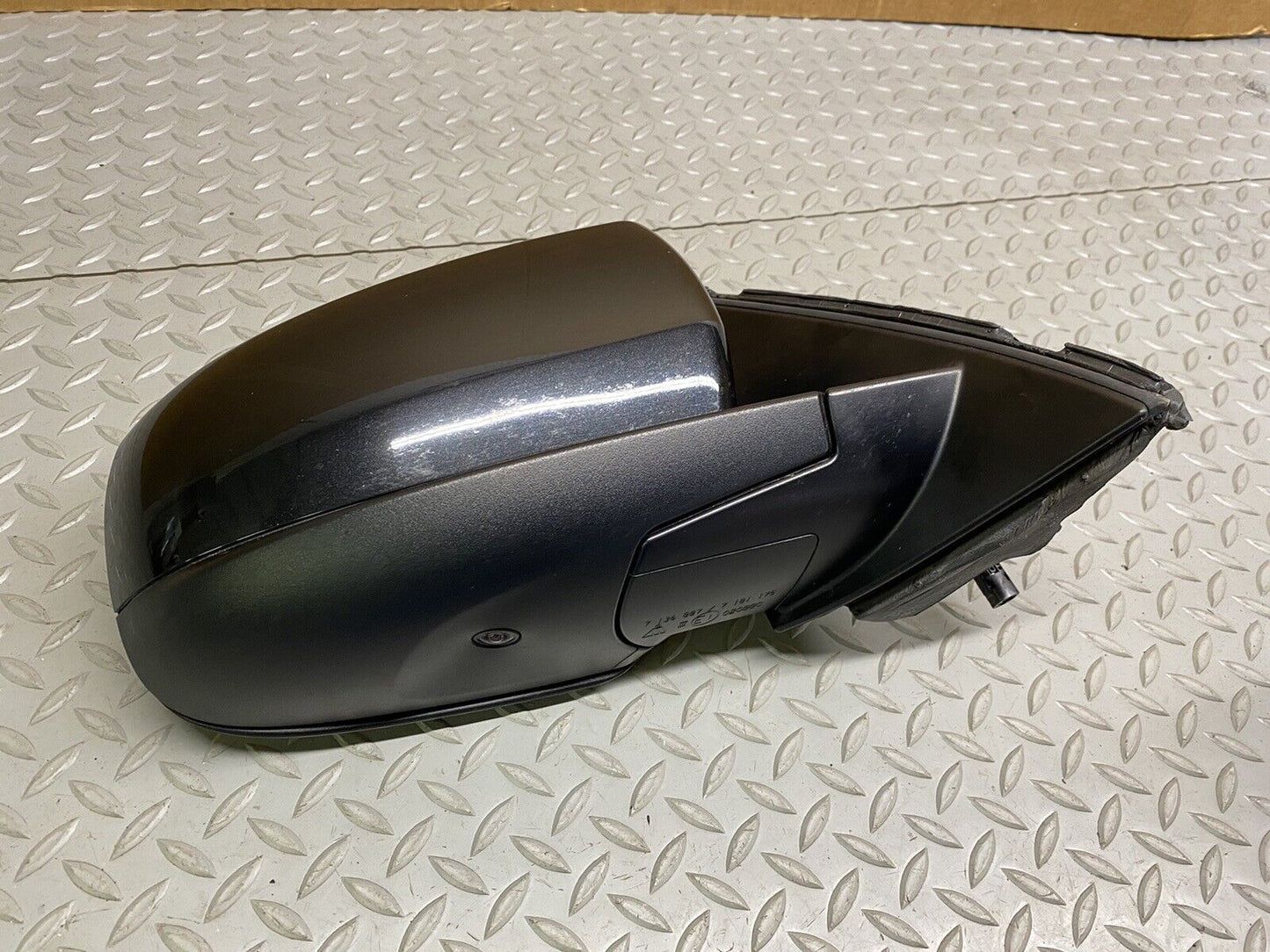 2010-2013 BMW X5 E70 RIGHT PASSENGER DOOR POWER MIRROR W CAMERA AUTO DIM BLACK