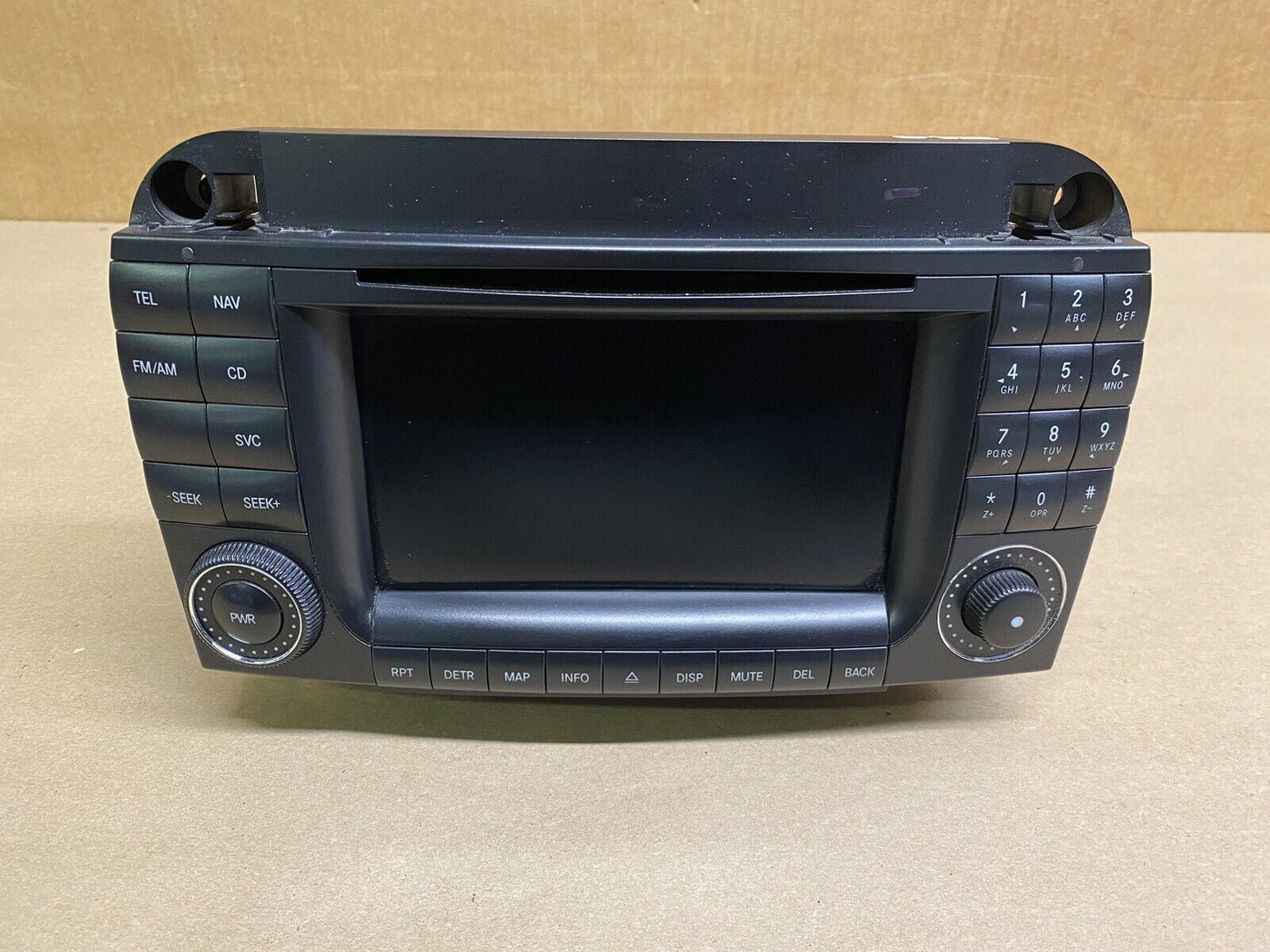 2003 Mercedes W220 S55 CL55 AMG Navigation Command Comand Head Unit GPS CD OEM