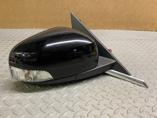 JAGUAR XF XFR PASSENGER RIGHT DOOR MIRROR BLACK W/BLIND SPOT OEM 09-15