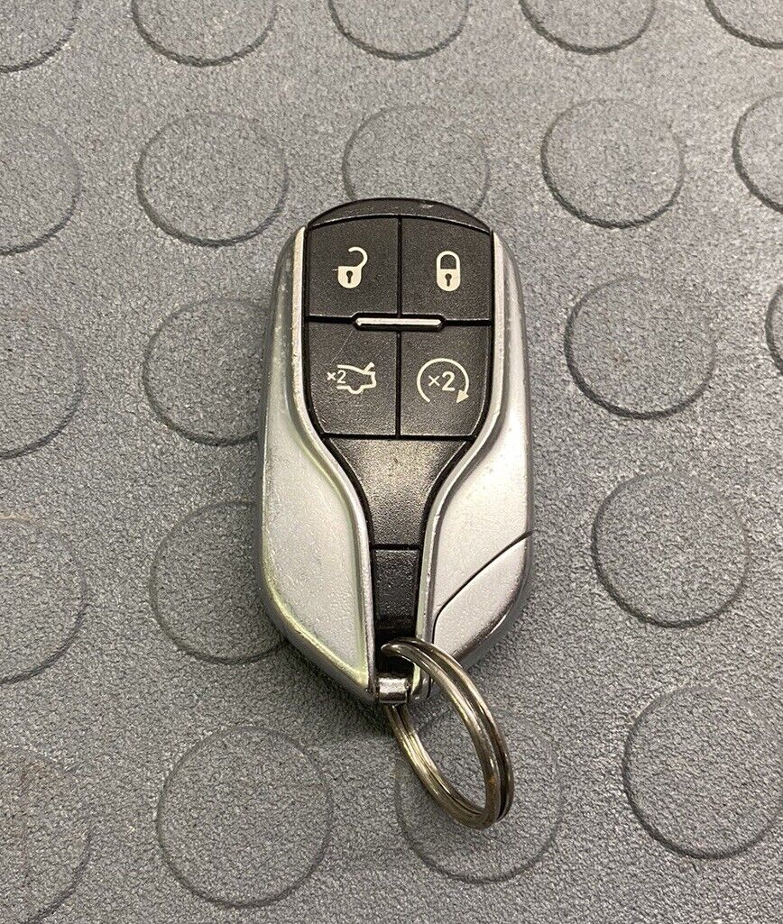 2014-2022 Maserati Ghibli Quattroporte Key Fob Smart Key OEM 4 Button Remote