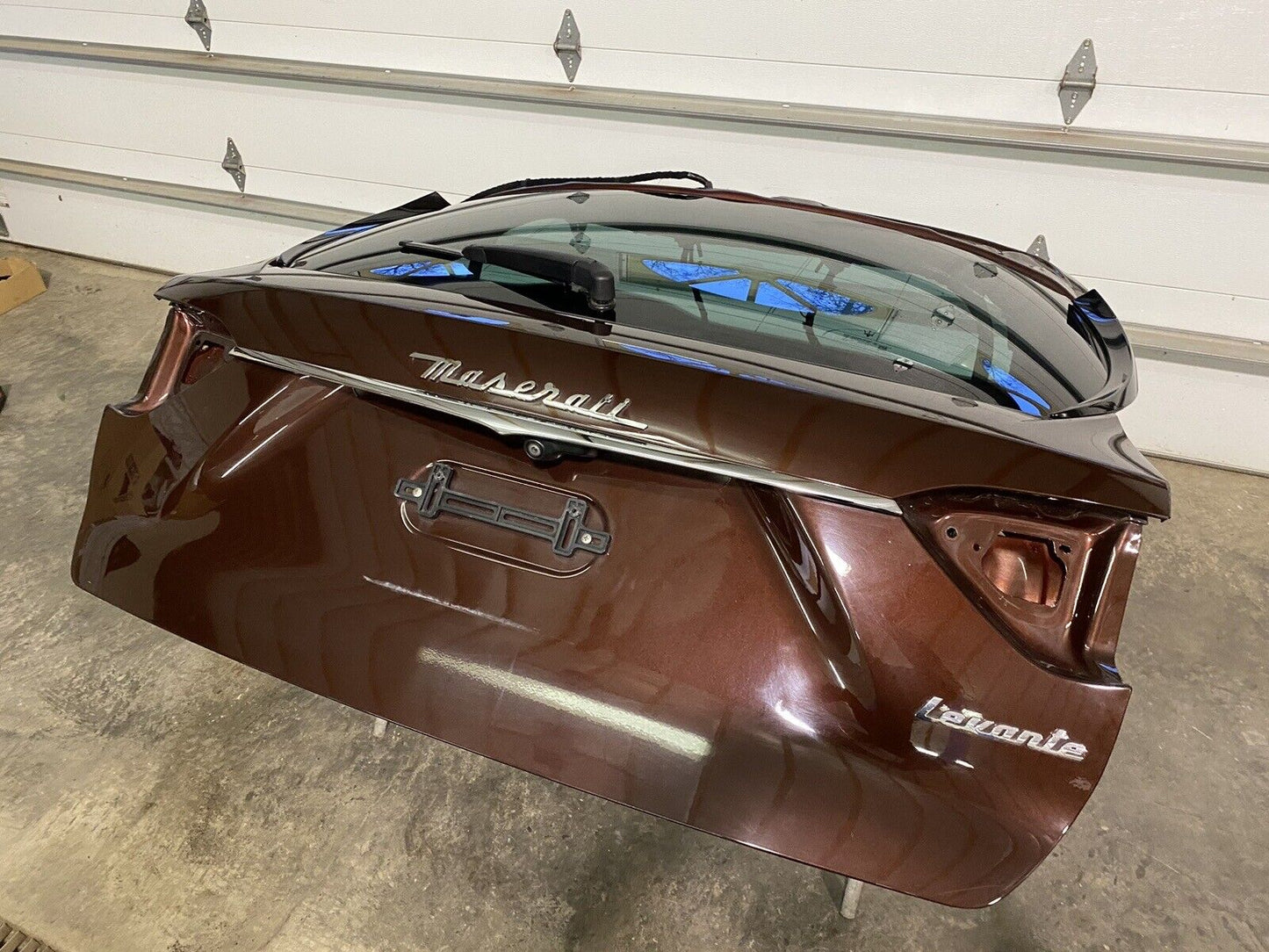 17-20 Maserati Levante M161 Trunk Lid Liftgate Tailgate Hatch Shell