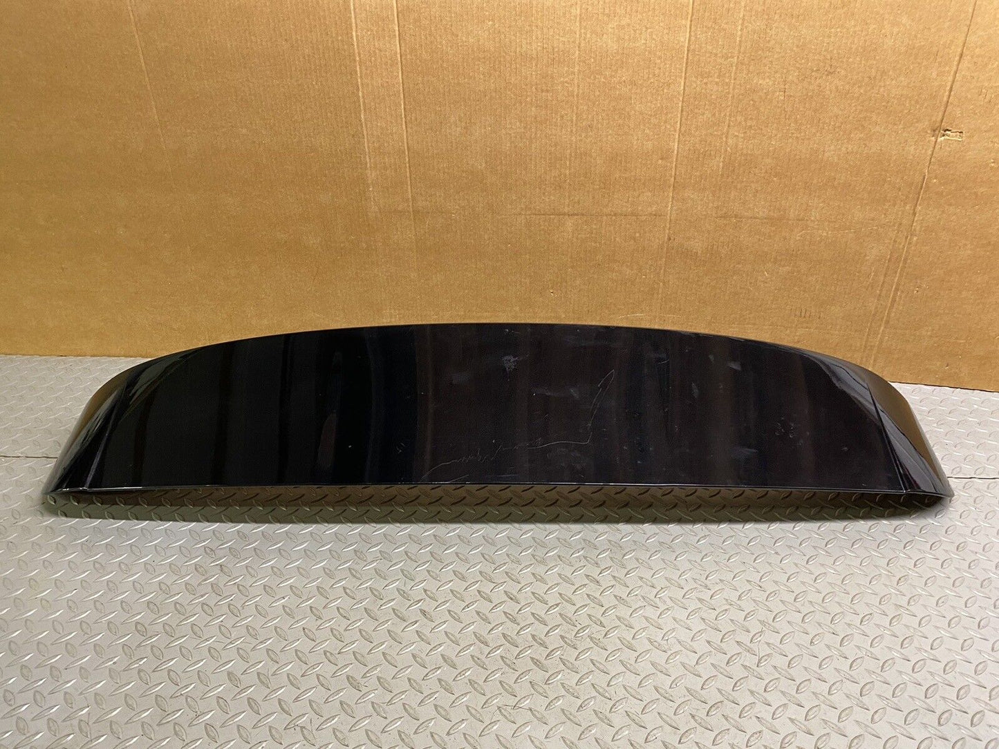 GENUINE OEM 2015-2018 Porsche Macan Rear Spoiler Wing COMPLETE Black