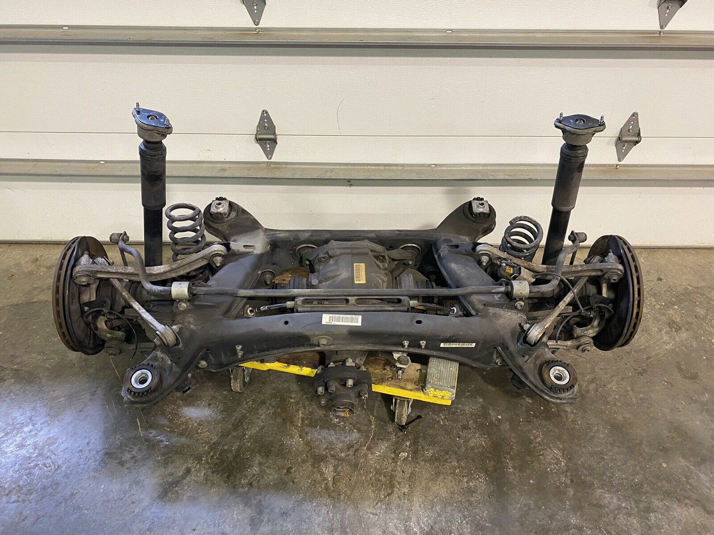 08-14 Mercedes W204 C63 AMG Rear Subframe COMPLETE Differential Suspension NICE!