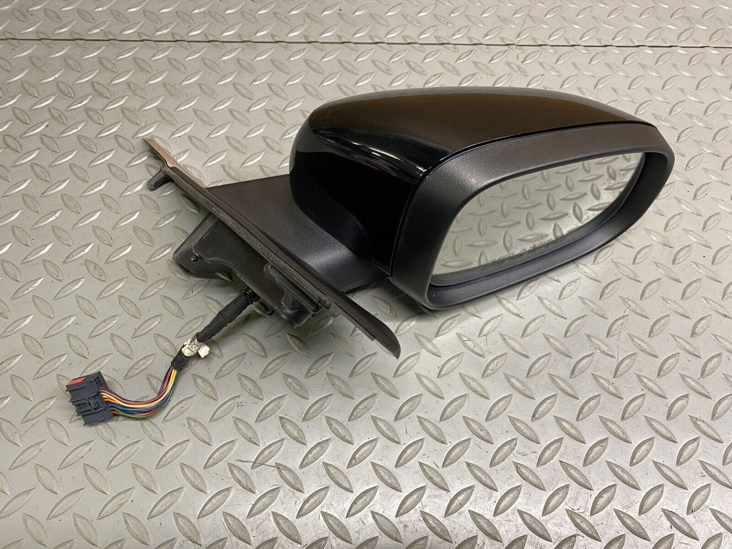 JAGUAR XF XFR PASSENGER RIGHT DOOR MIRROR BLACK W/BLIND SPOT OEM 09-15