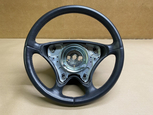 01-04 Mercedes R170 SLK230 SLK320 Driver Steering Wheel Anthracite Leather MINT!