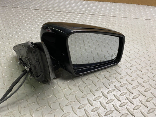 2014 MERCEDES E550 E63 W212 RIGHT PASSENGER DOOR MIRROR BLACK CAMERA BLIND SPOT