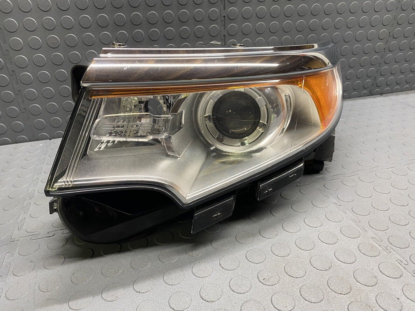 11-14 FORD EDGE LEFT DRIVER SIDE HEADLIGHT LAMP HID XENON OEM COMPLETE CLEAN