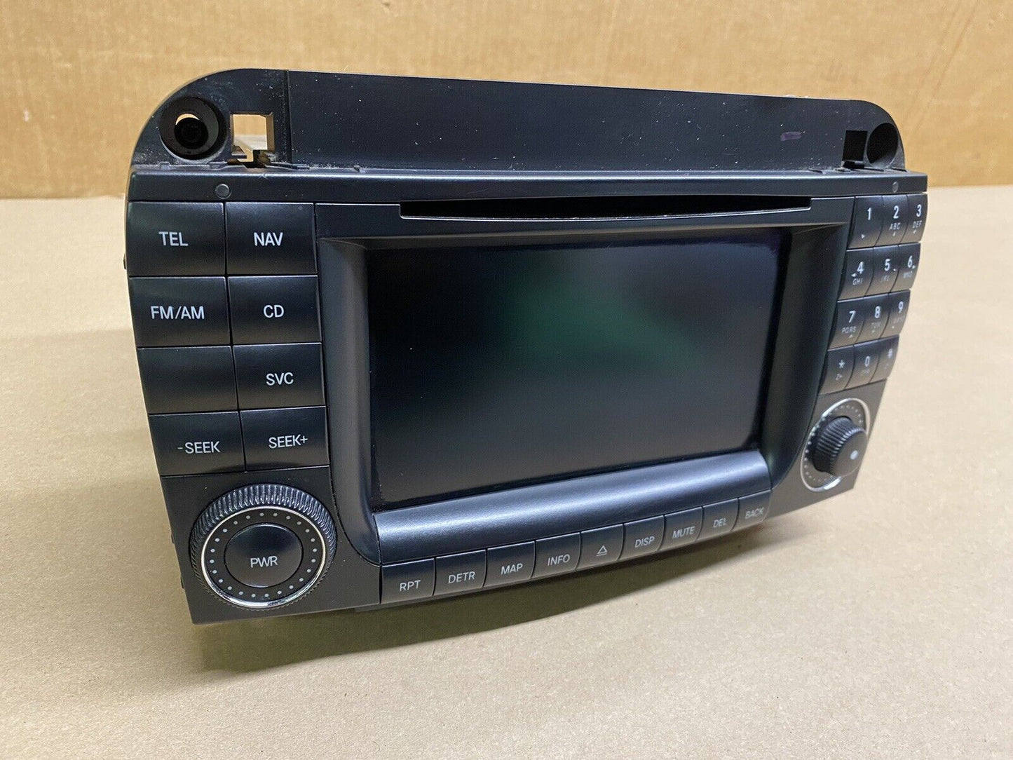 2003 Mercedes W220 S55 CL55 AMG Navigation Command Comand Head Unit GPS CD OEM